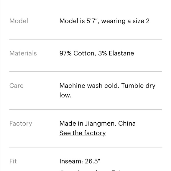 Everlane The Slim Leg Crop Pant (0 R Green) - Picture 8 of 10